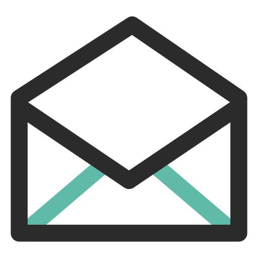 512x512 Open Mail Contact Icon