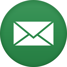 256x256 Email Flat Circle Icon Download Circle Icons Iconspedia