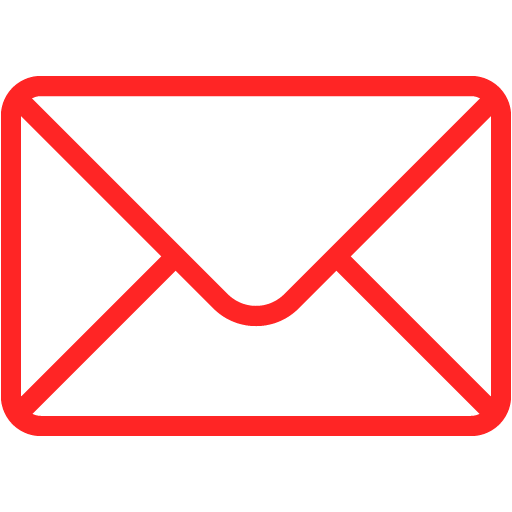 512x512 Red Email Icon