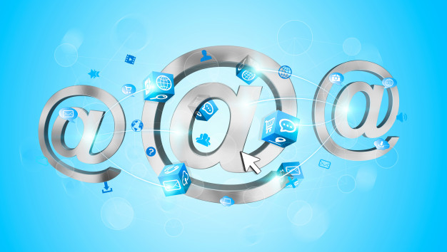 626x354 Rendering Email Icon Connected To Each Other Photo Premium