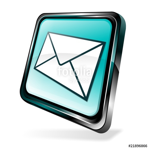 500x500 Blue Email Icon Stock Photo And Royalty Free Images On Fotolia