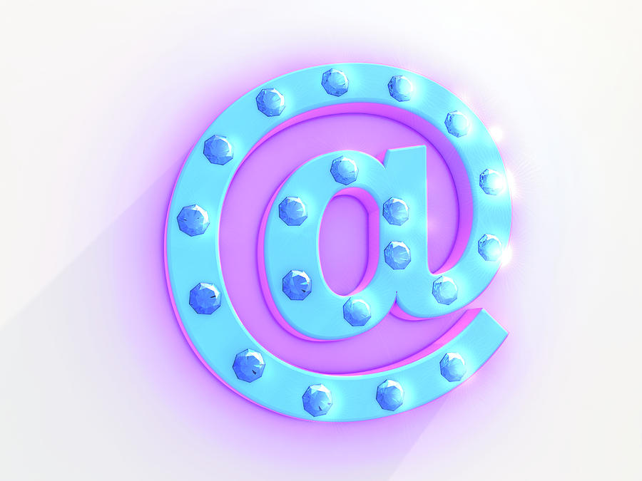 900x675 Newsletter Or Mail Icon Rendering Digital Art
