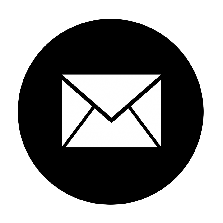 Email Icon Black And White