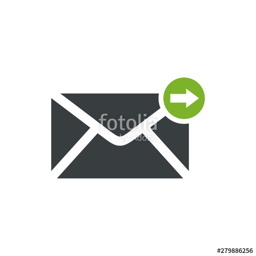 500x500 Envelope Email Icon Logo Template Illustration Design Vector
