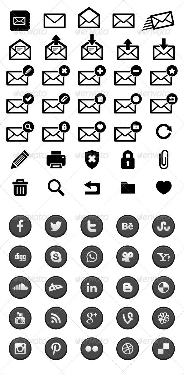 590x1200 Icon Design Email Icon
