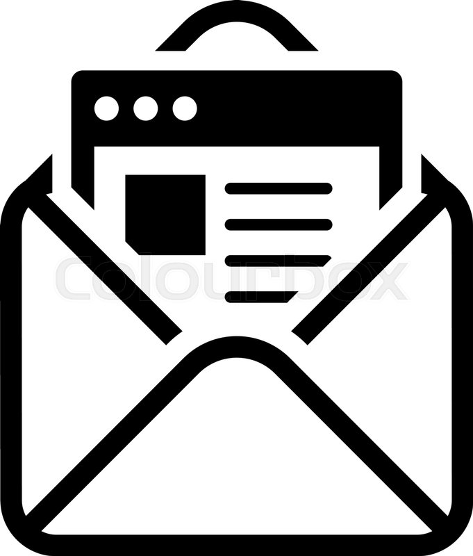 Email Marketing Icon Flat Design Stock Vector Colourbox 681x800 Email Marketing Icon Flat Design Stock Vector Colourbox