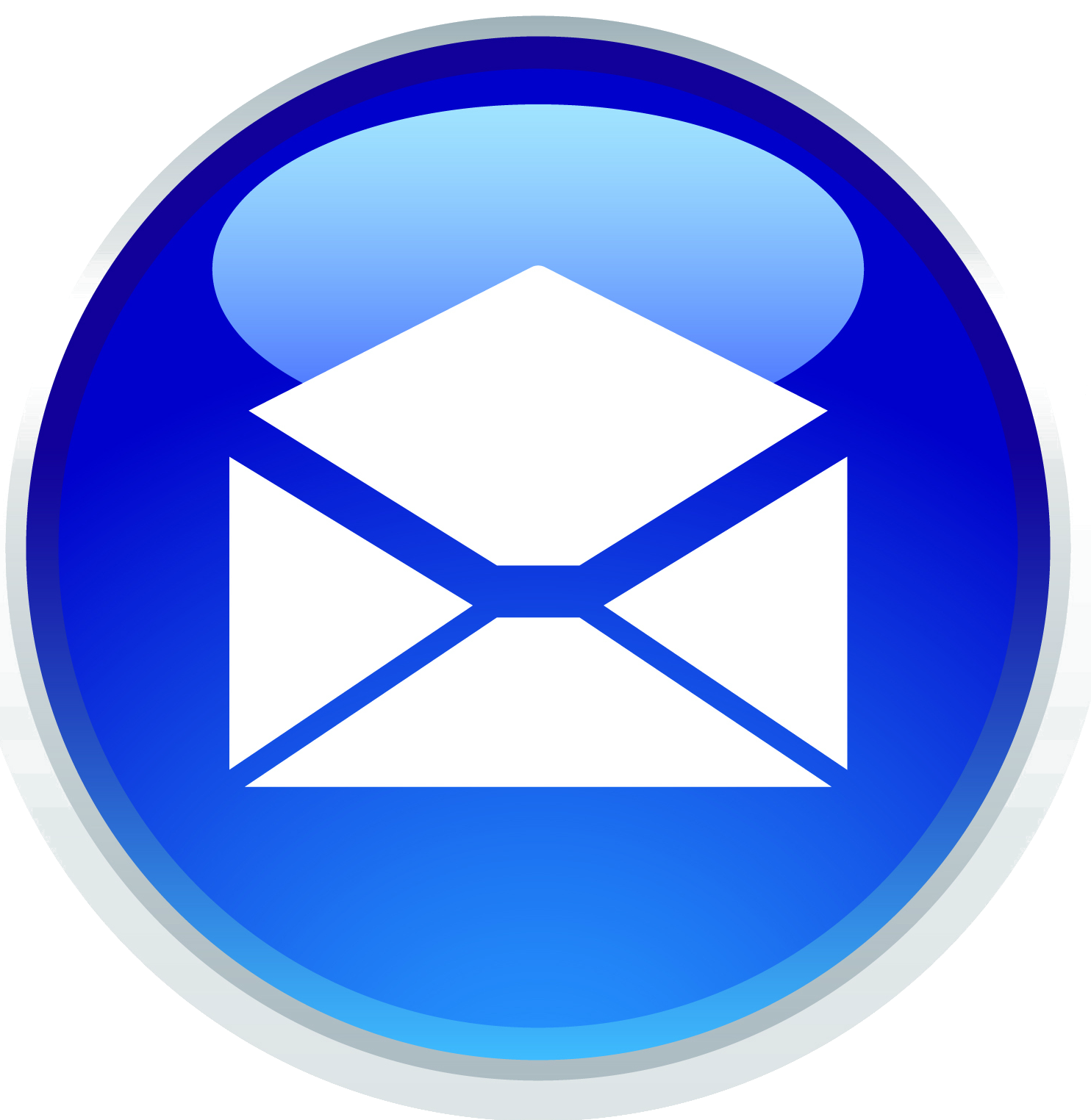 1484x1524 Email Icon Transparent Background Background Check All