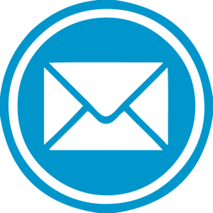 300x300 Email Blue Png Icon