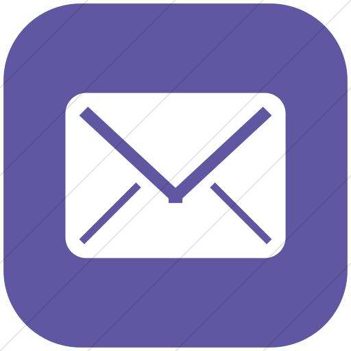 Iconsetc Flat Rounded Square White On Purple Broccolidry Email Icon 512x512 Iconsetc Flat Rounded Square White On Purple Broccolidry Email Icon