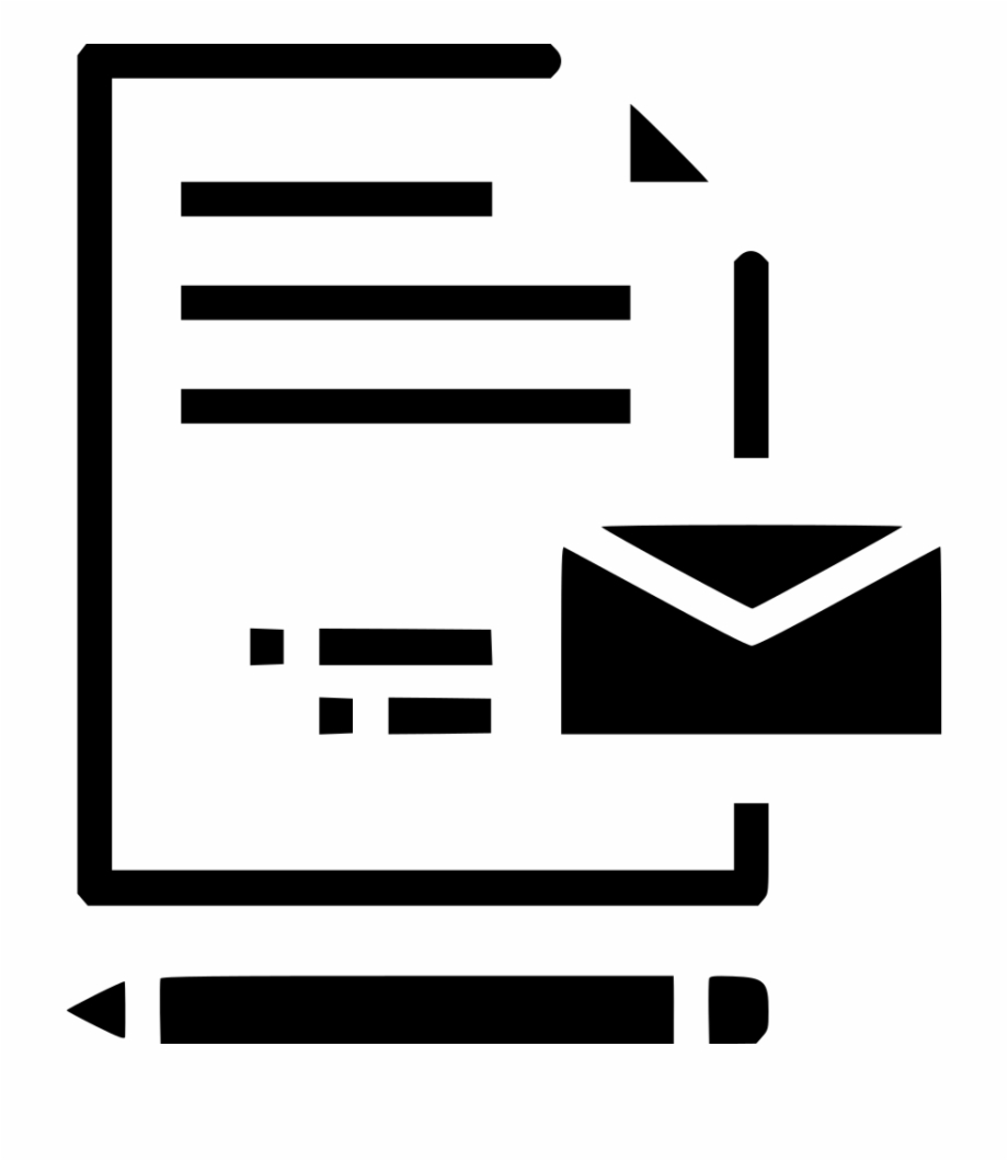 920x1060 Mail Email Envelope Write Png Icon Free Png Images