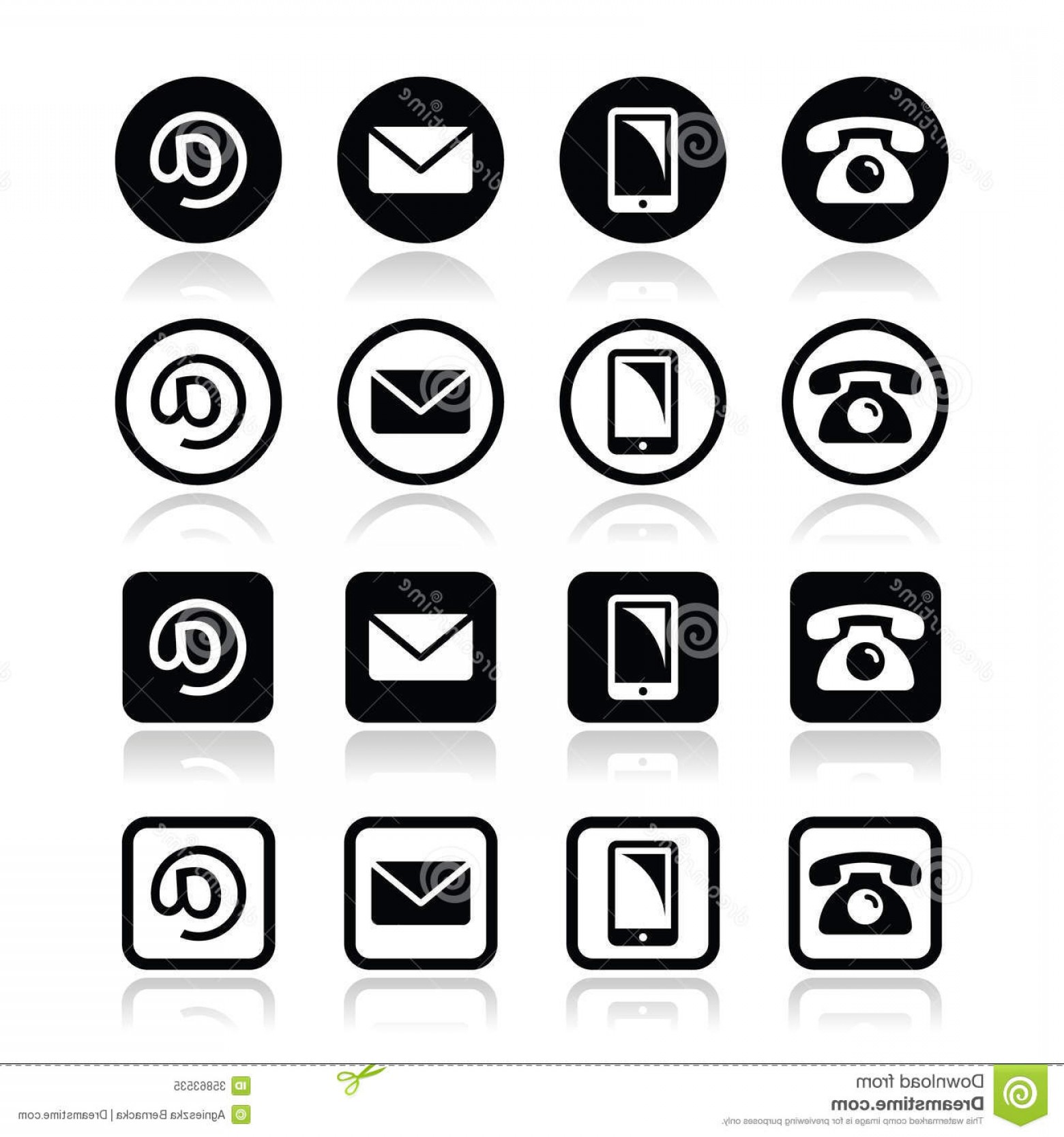 1560x1668 Royalty Free Stock Photo Contact Iconsin Circle Square Set Mobile