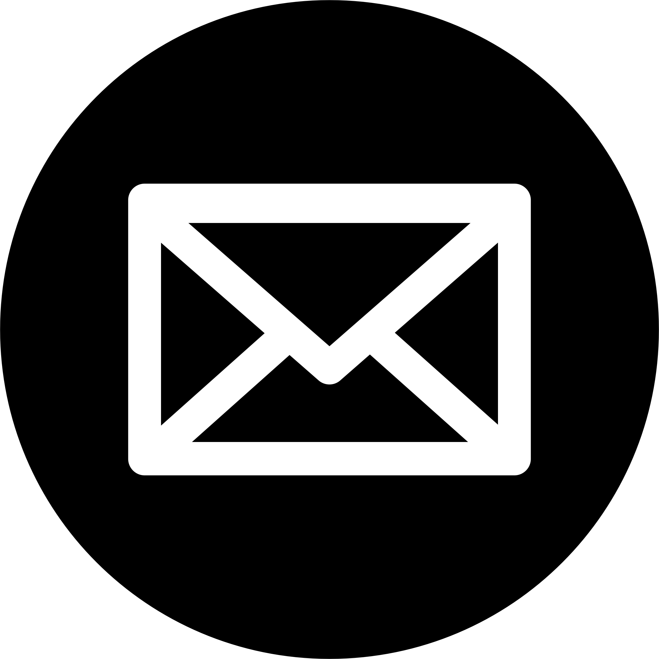 2296x2296 White Email Icon Png Images In Collection