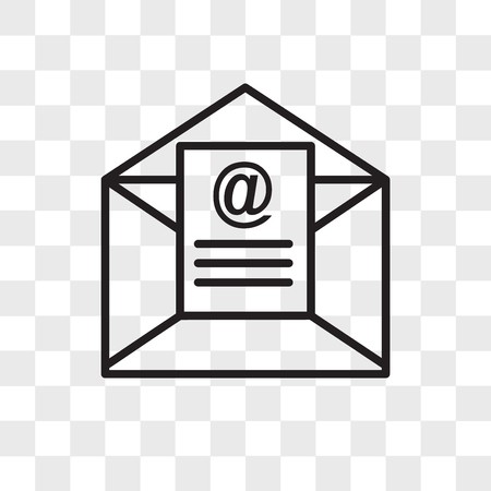 Download Email Icon White Transparent Background at Vectorified.com ...