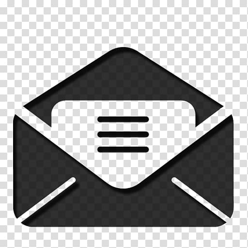 512x512 Email Icon, Black Email Transparent Background Png Clipart Hiclipart