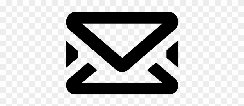 840x366 Email Icon On White Background Email Sign Flat Vector