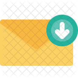 256x256 Office, Mail, Email, Letter, Message, Receive, Inbox Icon Of Flat