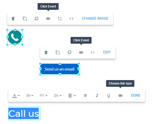 640x480 Adding Click To Call Buttons And Click To Email Links Instapage