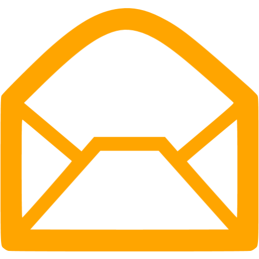 Orange Email Icon 512x512 Orange Email Icon