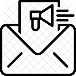 256x256 Email Marketing Icon Of Line Style