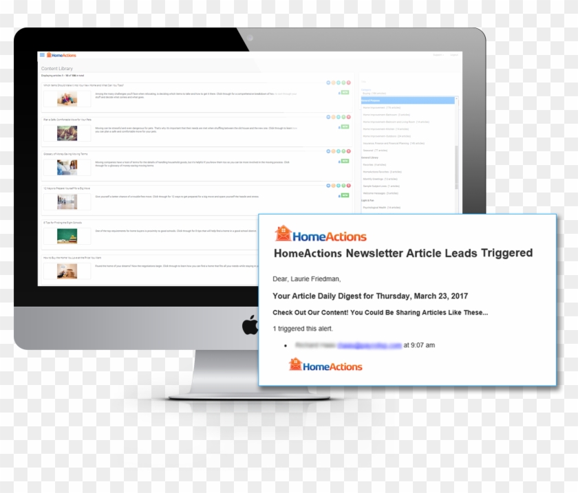 840x717 Real Estate Email Newsletter Lead Trigger Article Email