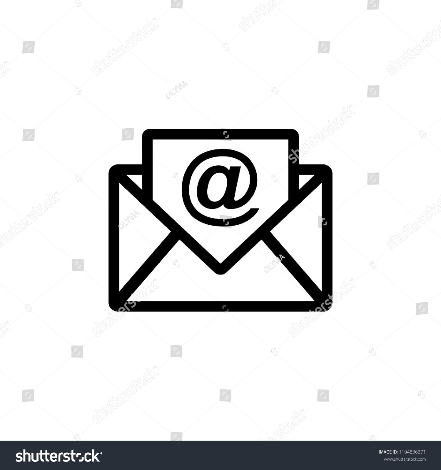 Email Icon, Notification Icon Vector Icon Email Vector 1500x1600 Email Icon, Notification Icon Vector Icon Email Vector