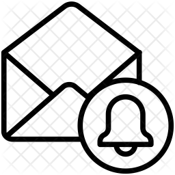 Email Notification Icon Of Line Style 256x256 Email Notification Icon Of Line Style