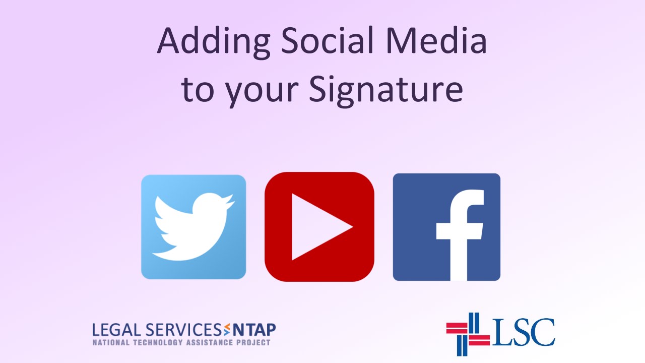 1280x720 How To Add Social Media Icons To Your Email Signature In Outlook