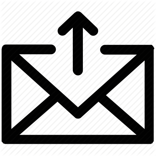 512x512 Arrow, Email, Envelope, Letter, Mail, Outbox Icon