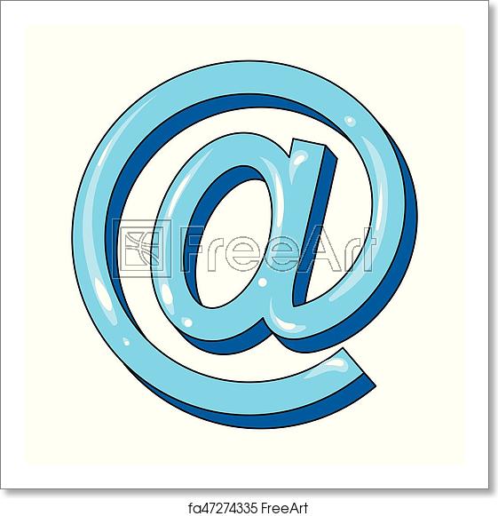 561x581 Free Art Print Of Email Symbol Mail And Postman Single Icon