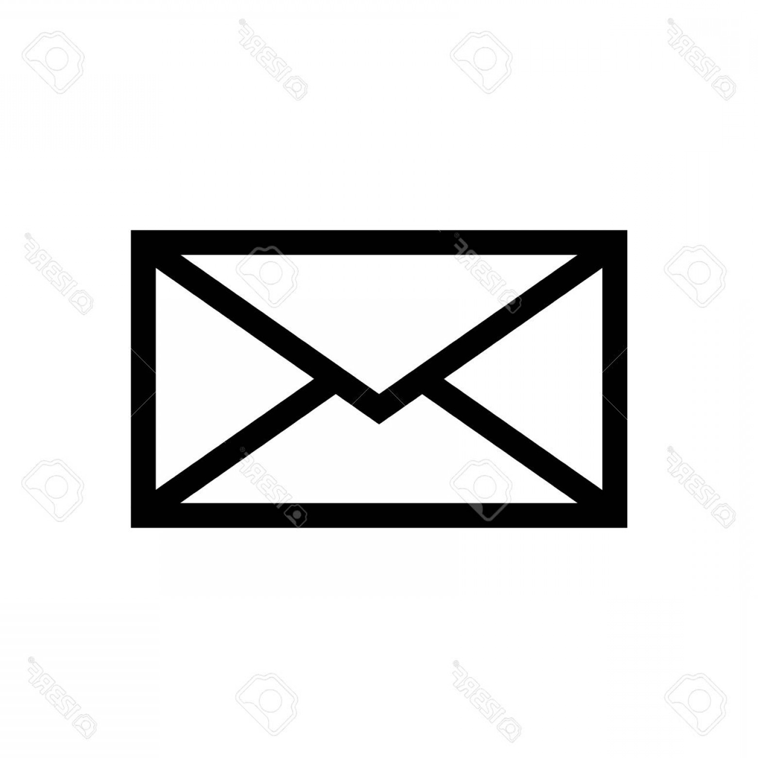 1560x1560 Photostock Vector Email Symbol Letter Icon Vector Flat Design