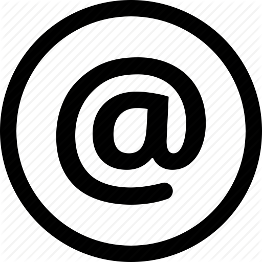 512x512 At, Electronic, Email, Mail, Sign, Symbol Icon