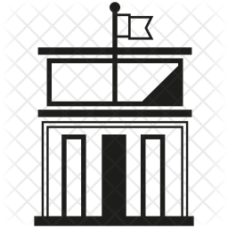 256x256 Embassy Icon Of Glyph Style