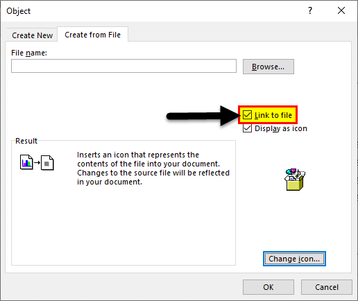 516x434 Embedding In Excel How To Insert An Object In Excel