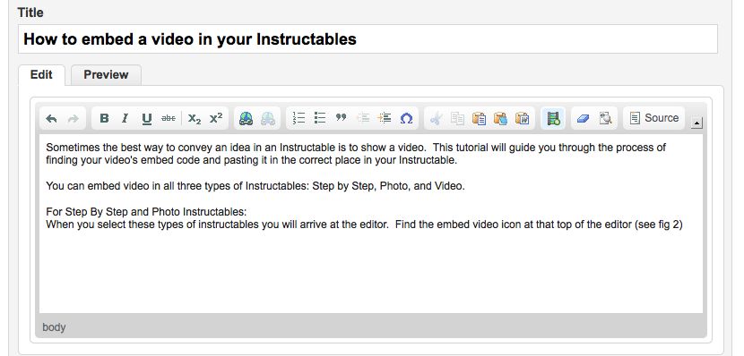 830x398 How To Embed A Video On Instructables