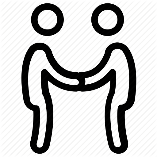 512x512 Embrace, Friends, Greeting, Handshake, Welcome Icon