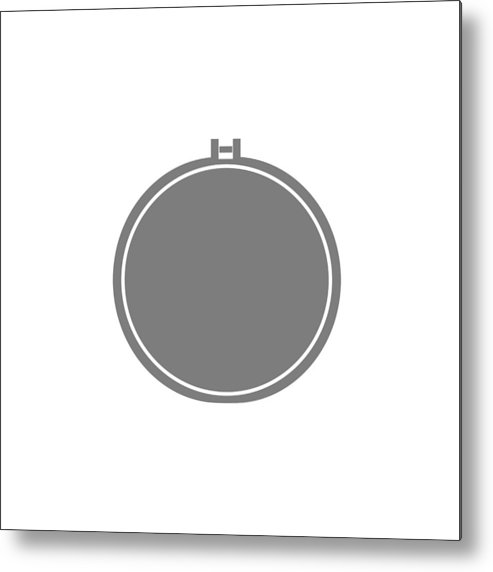 493x572 Embroidery Icon Metal Print