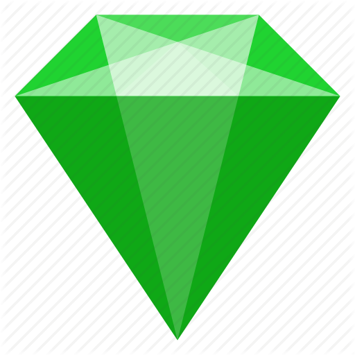 512x512 Brilliant, Emerald, Jewelry, Mineral Icon