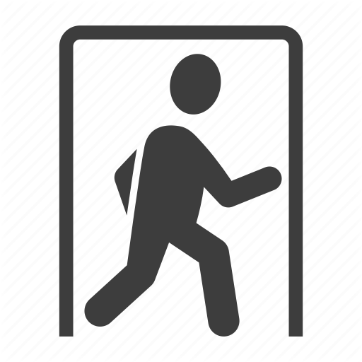 512x512 Emergency, Exit, Sign Icon