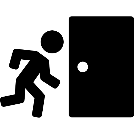 512x512 Emergency Exit Icons Free Download