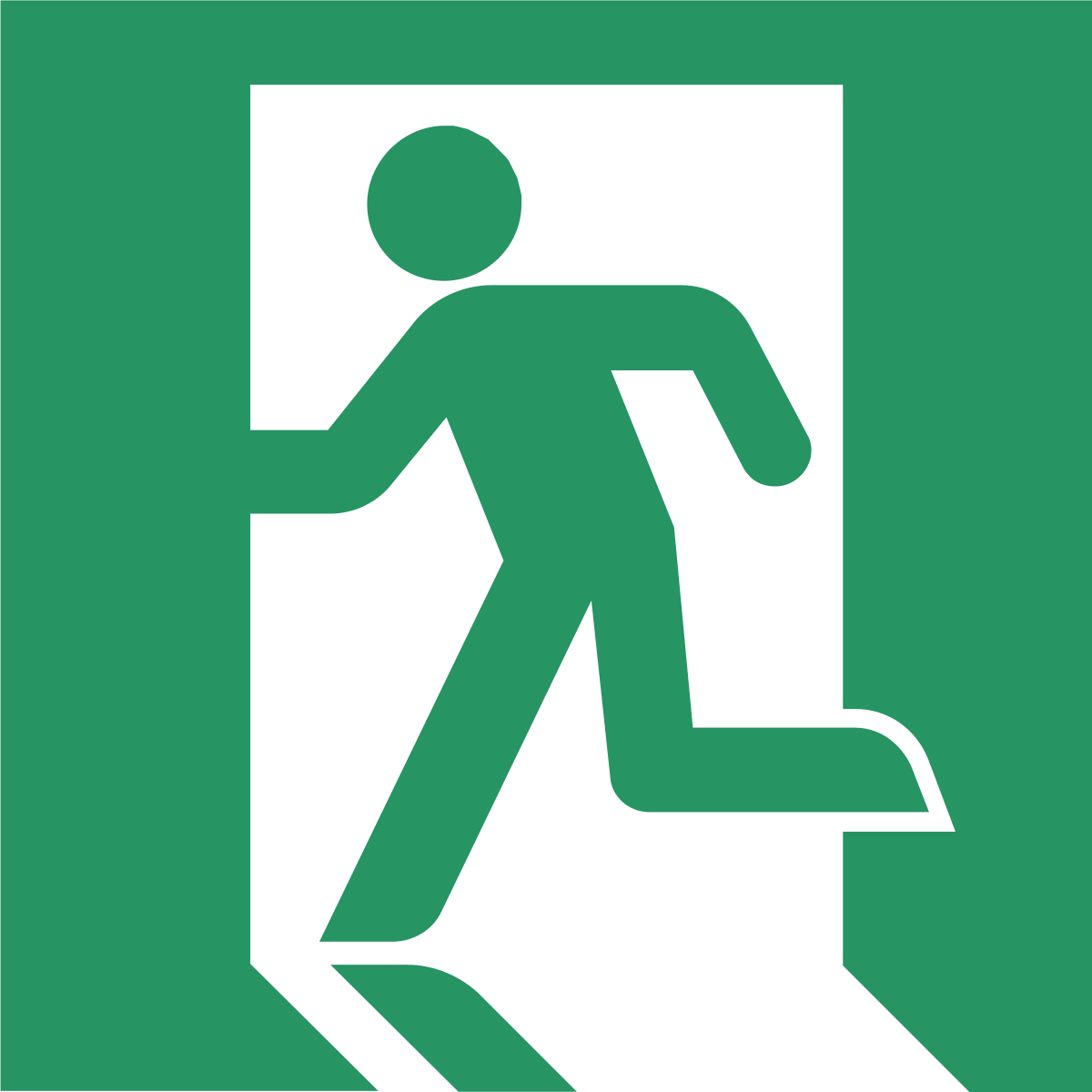 1200x1200 Exit Sign
