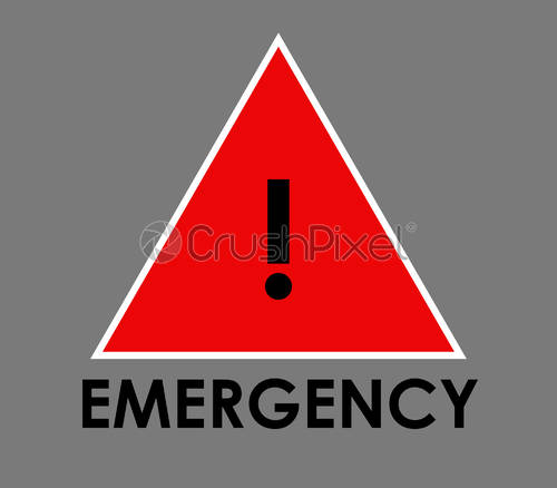 500x438 Emergency Icon, Stock Vector Crushpixel