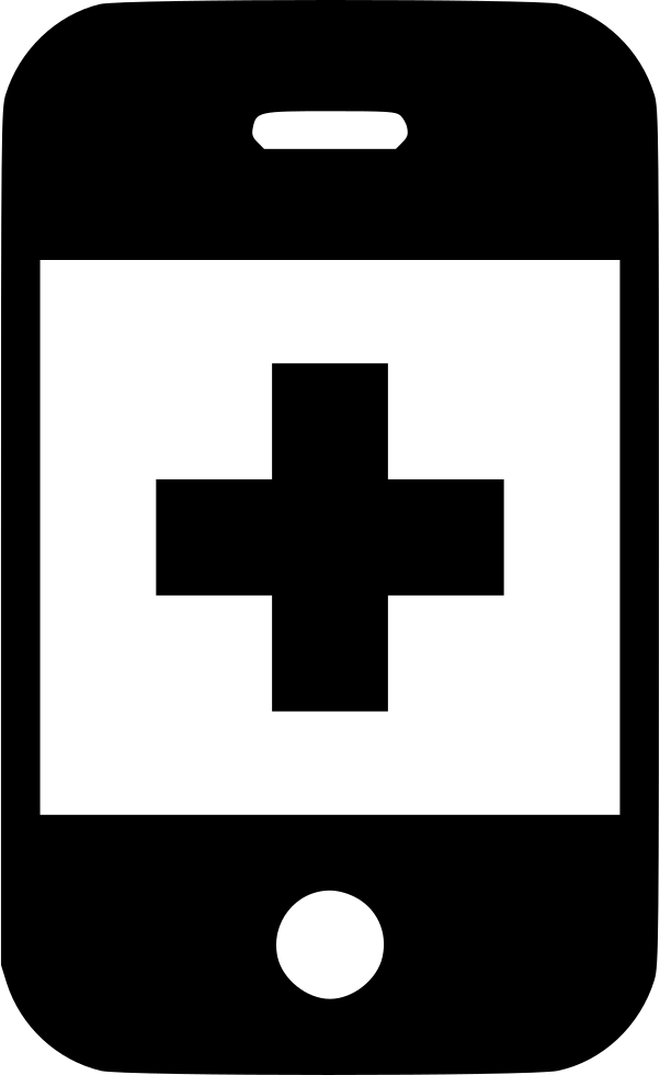 602x980 Emergency Call Ambulance Phone Mobile Healthcare Png Icon Free