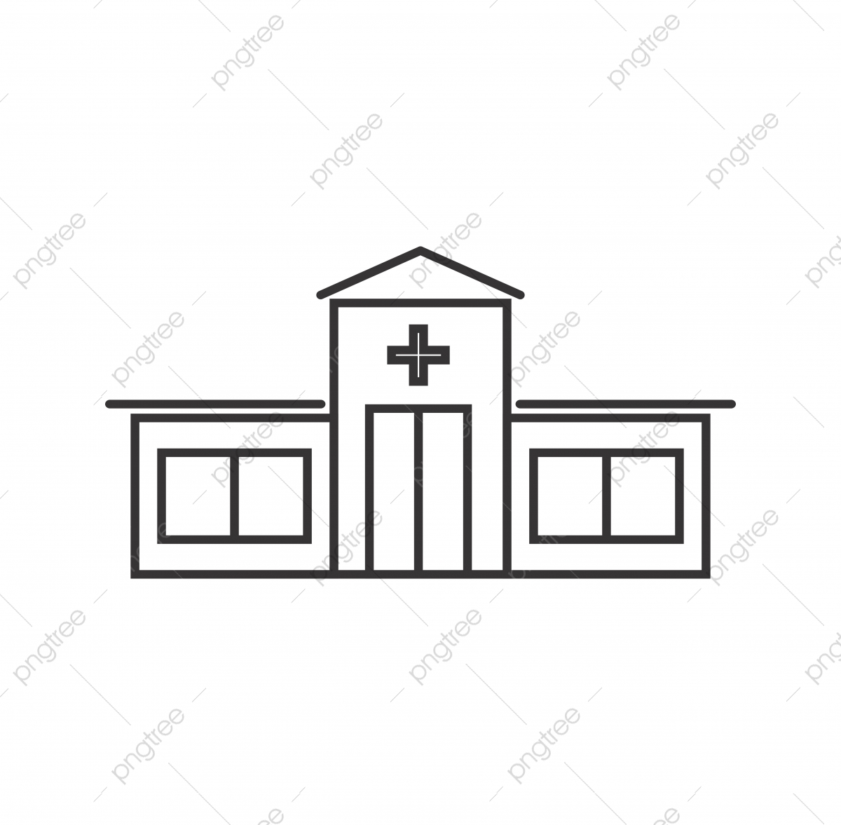 1200x1177 Emergency Room Line Black Icon, Emergency Room, Emergency
