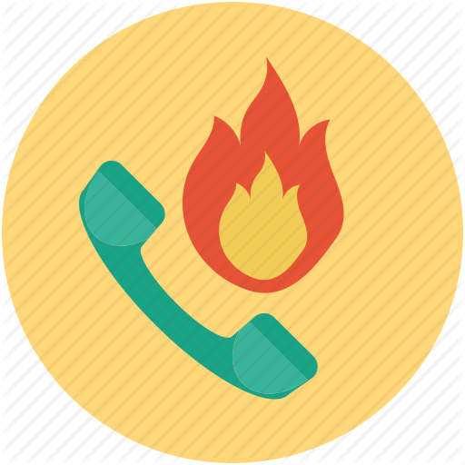 512x512 Case Of Fire, Emergency Alert, Emergency Number, Emergency