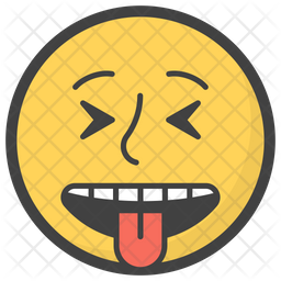 256x256 Tongue Out Emoji Emoji Icon Of Flat Style
