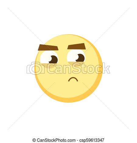 450x470 Yellow Emoji Icon For App Game, Ui Or Web Design Template