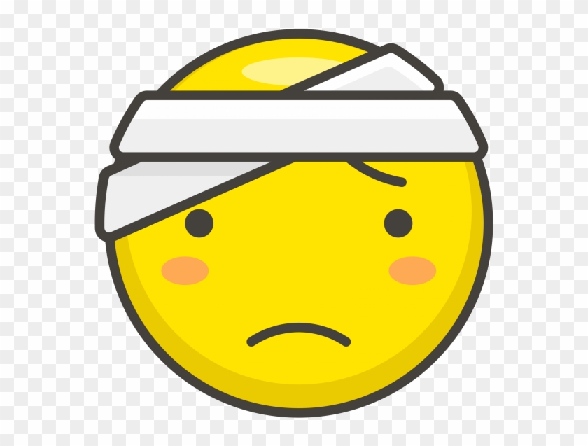 840x637 Face With Head Bandage Emoji
