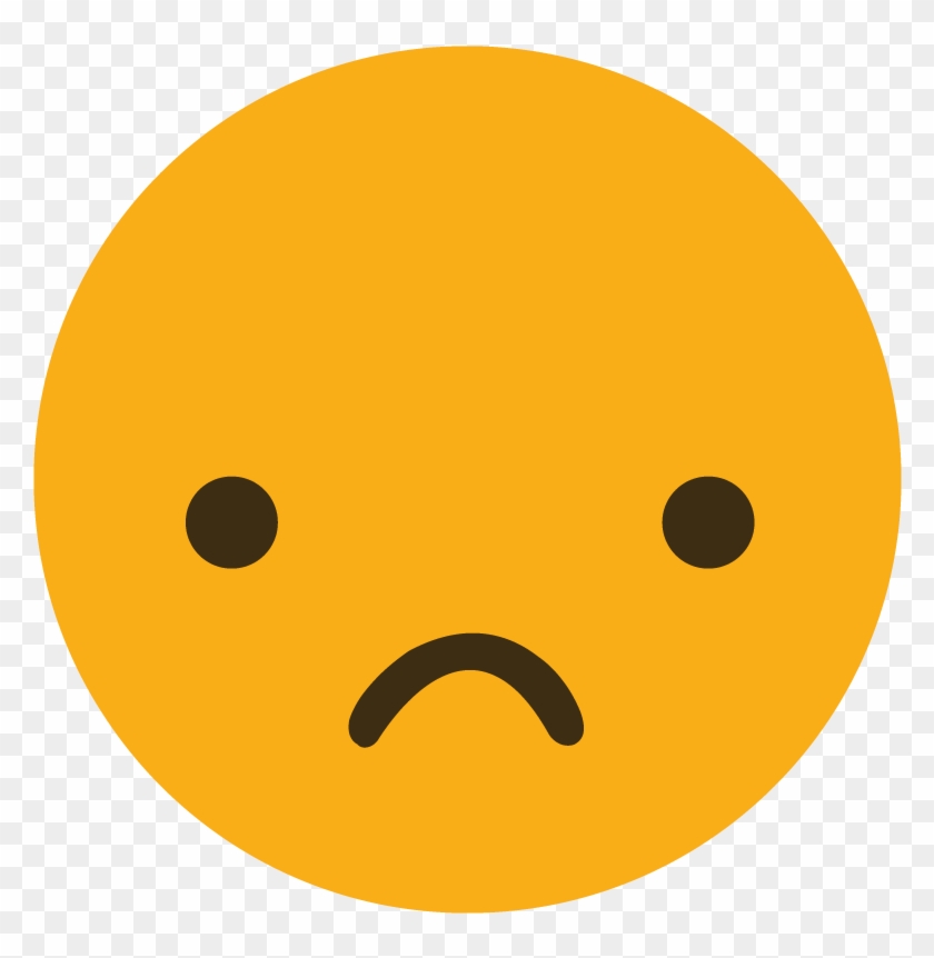 840x862 Sad Reaction Emoji Icon Vector Graphic Emoticon
