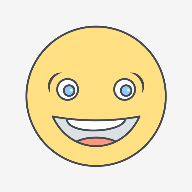 640x640 Vector Laughing Emoji Icon, Laughing, Emoji, Emoticon Png