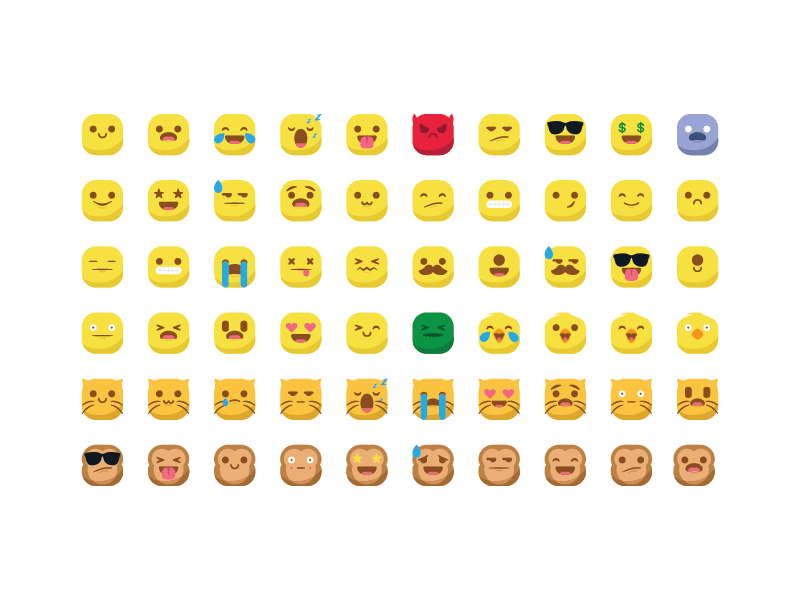 Hana Emojis Icon Pack 800x600 Hana Emojis Icon Pack